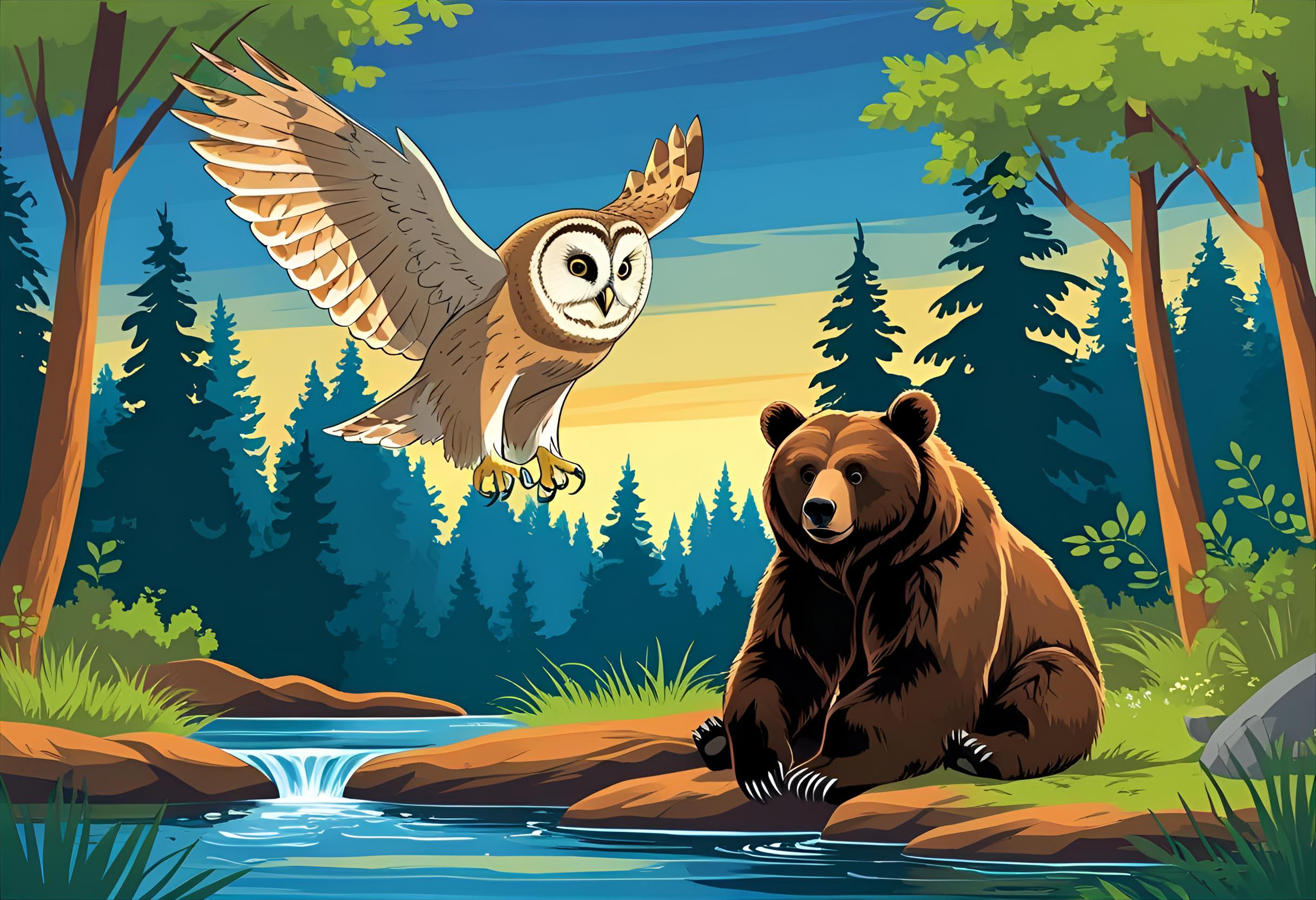 Die Harmonie von Braunbär und Eule – Was verbindet diese besonderen Sternzeichen?