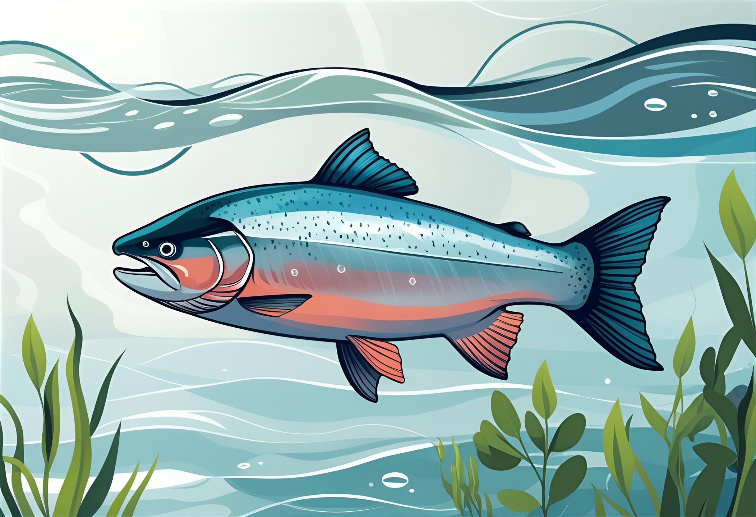 Indianisches Sternzeichen Lachs