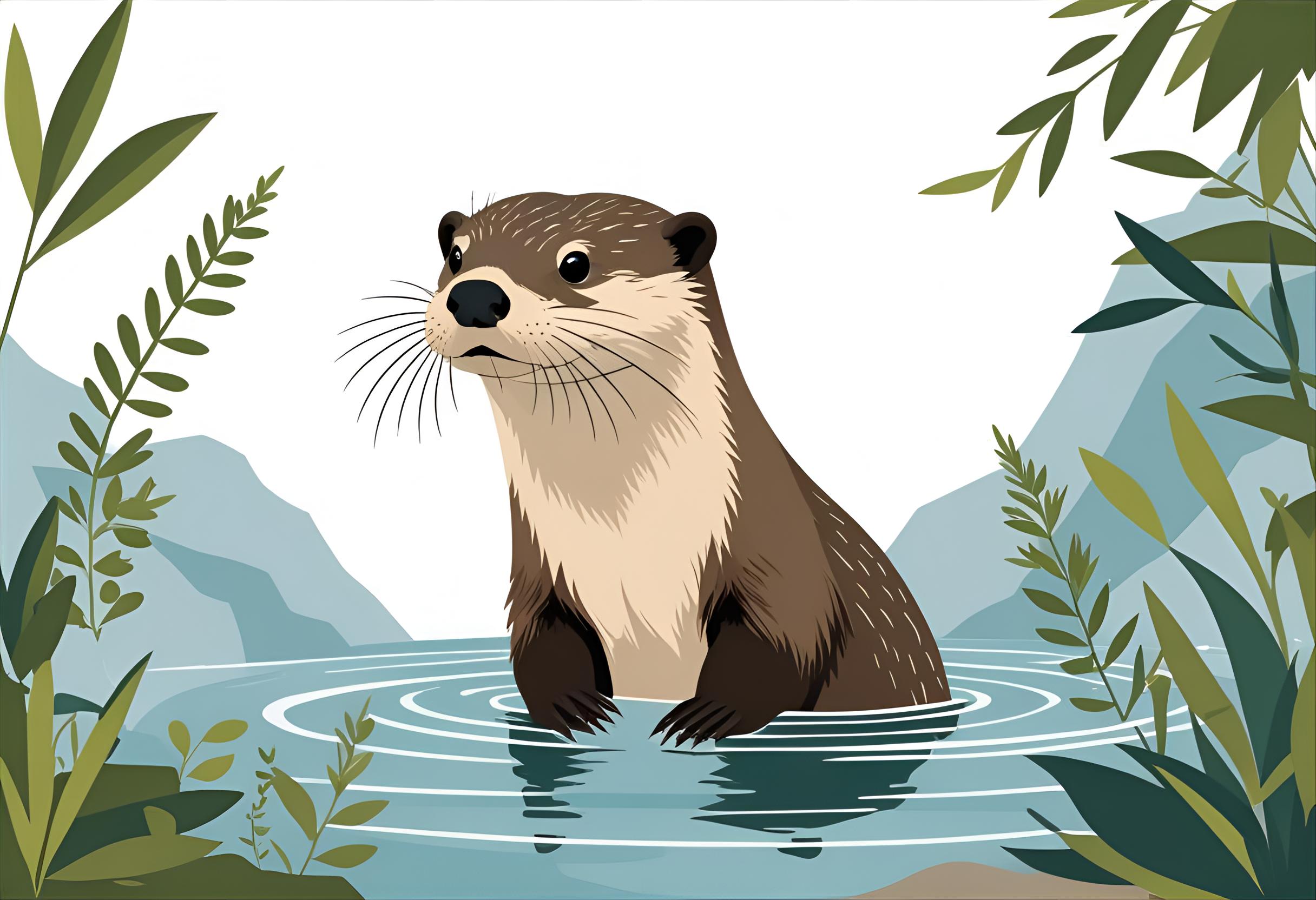 Indianisches Sternzeichen Otter